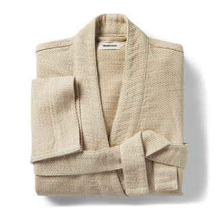 The Apres Robe in Natural Sashiko