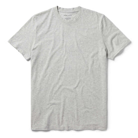 The Cotton Hemp Tee in Heather Grey - featured image