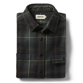 The Moto Utility Shirt in Shale Plaid - featured image