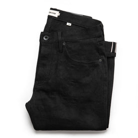 The Slim Jean in Black Selvage: Featured Image, Denim by Taylor Stitch