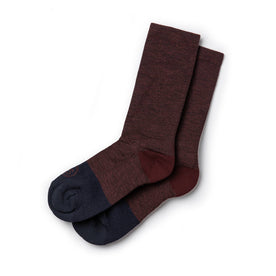 The Merino Sock in Maroon: Featured Image, Accessories by Taylor Stitch