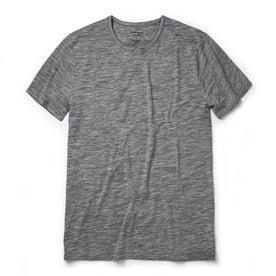 The Merino Tee in Heather Grey - featured image