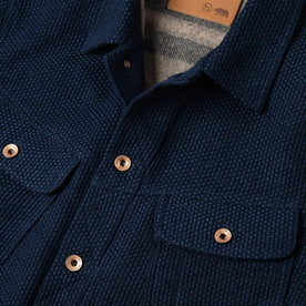 material shot of collar, Outerwear by Taylor Stitch