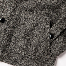 material shot of exterior pocket, Outerwear by Taylor Stitch