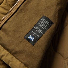 material shot of interior, Outerwear by Taylor Stitch