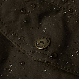 material shot with water, Outerwear by Taylor Stitch