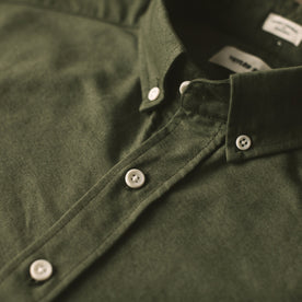 material shot of The Jack in Army Everyday Oxford, Wovens by Taylor Stitch