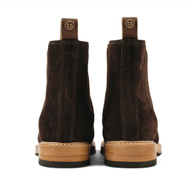 The Ranch Boot in Weatherproof Chocolate Suede: Alternate Image 10, Footwear by Taylor Stitch