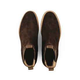 The Ranch Boot in Weatherproof Chocolate Suede: Alternate Image 11, Footwear by Taylor Stitch