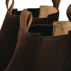 The Ranch Boot in Weatherproof Chocolate Suede: Alternate Image 14, Footwear by Taylor Stitch