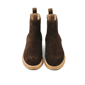 The Ranch Boot in Weatherproof Chocolate Suede: Alternate Image 15, Footwear by Taylor Stitch