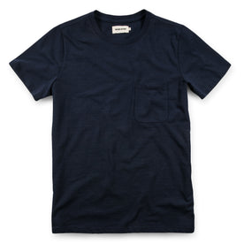 The Heavy Bag Tee in Navy: Featured Image, Knits by Taylor Stitch