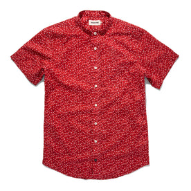 The Short Sleeve Bandit in Red Mini Floral: Featured Image, Wovens by Taylor Stitch