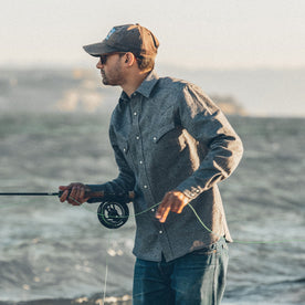 The Western Shirt in Upcycled Chambray - featured image