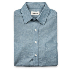 The Short Sleeve California in Slub Chambray - featured image