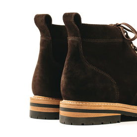 The Moto Boot in Weatherproof Chocolate Suede: Alternate Image 11, Footwear by Taylor Stitch