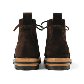 The Moto Boot in Weatherproof Chocolate Suede: Alternate Image 13, Footwear by Taylor Stitch