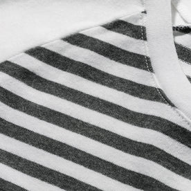 The Triblend Long Sleeve in Charcoal Stripe: Alternate Image 4, Knits by Taylor Stitch