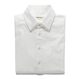 The Short Sleeve California in White Poplin: Alternate Image 7, Wovens by Taylor Stitch