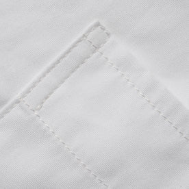 The Short Sleeve California in White Poplin: Alternate Image 4, Wovens by Taylor Stitch