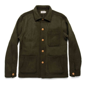 The Ojai Jacket in Olive Wool - featured image