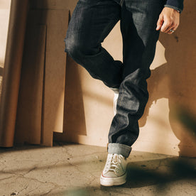 The Slim Jean in Kuroki Welterweight Slub - featured image