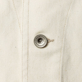 material shot of button, Outerwear by Taylor Stitch