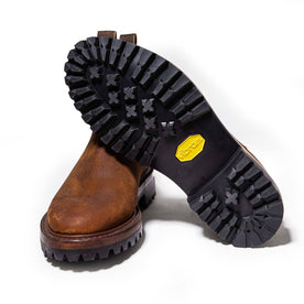 studio shot of vibram sole, Footwear by Taylor Stitch