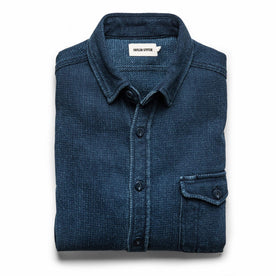 The Cash Shirt in Indigo Sashiko - featured image