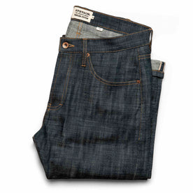 The Slim Jean in Green Cast Selvage: Featured Image, Denim by Taylor Stitch