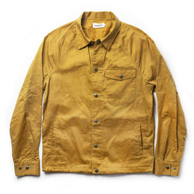 The Lombardi Jacket in Mustard Dry Wax: Featured Image, Outerwear by Taylor Stitch