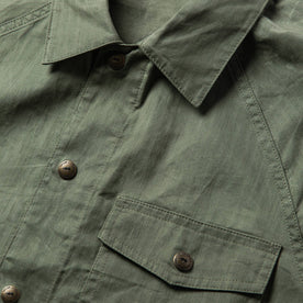 material shot of chest, Outerwear by Taylor Stitch