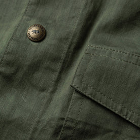 material shot of fabric detail, Outerwear by Taylor Stitch