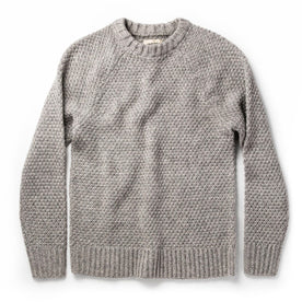 The Fisherman Sweater in Heather Ash - featured image