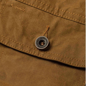 material shot of button, Outerwear by Taylor Stitch