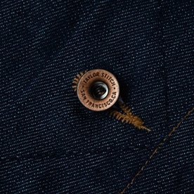 material shot of button, Outerwear by Taylor Stitch