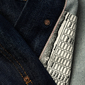 material shot of map pockets, Outerwear by Taylor Stitch