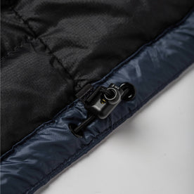 material shot of jacket bottom details, Outerwear by Taylor Stitch